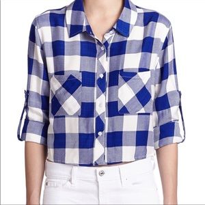 Rails | Cropped Flannel | XS